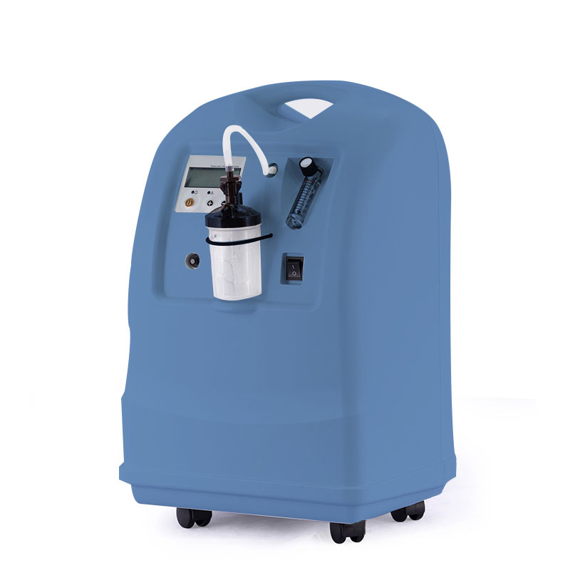 医用氧气浓缩器高流量蓝色氧气浓缩器10l用于猫狗